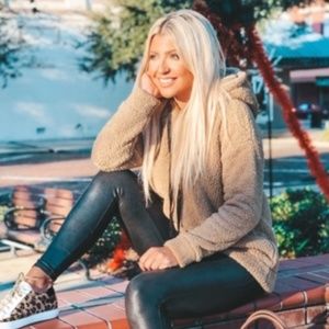 Teddy hoodie pullover